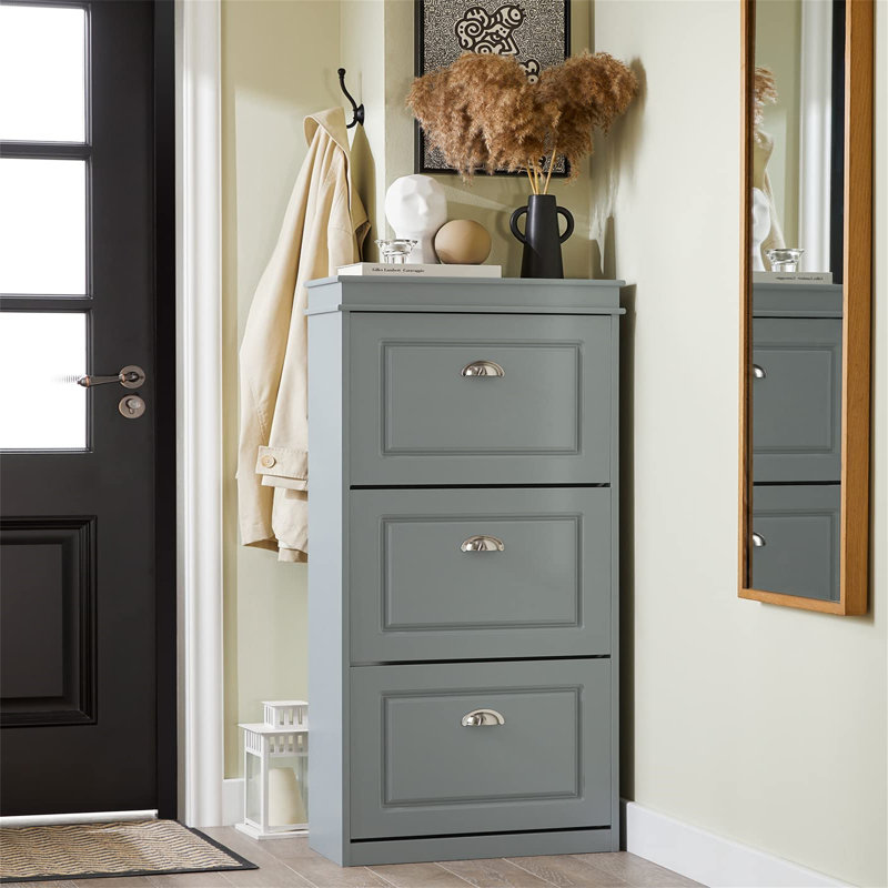 12 Pair Shoe Storage Cabinet