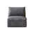 Tissu gris foncé