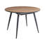 SENIAC Extendable Oval Metal Base Dining Table