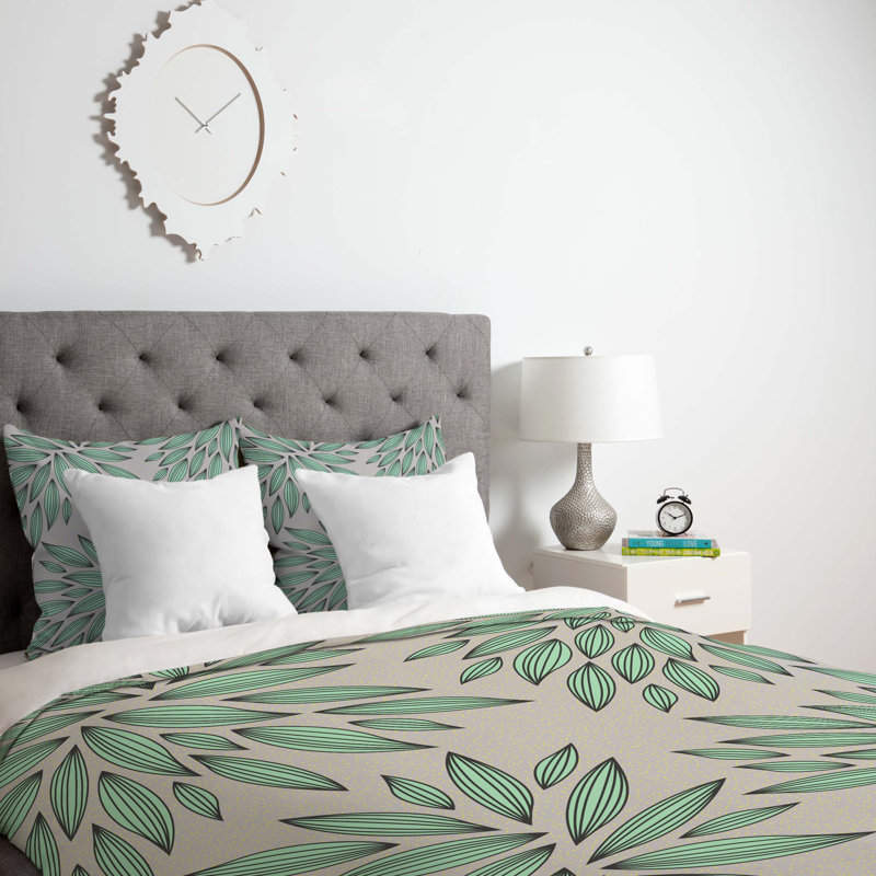 Housse de couette Gabi Mint, Grand, Poids léger