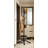 Black Freestanding Coat Rack With 8 Hooks And 3 Height Adjustable Positions. Easy To Assemble And Suitable For Various Storage Scenarios, Including Clothes, Bags, And Hats.