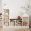 107.4cm H x 121.3cm W Cube Bookcase