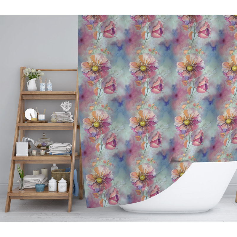 Gizelle Shower Curtain, 72" H x 70" W