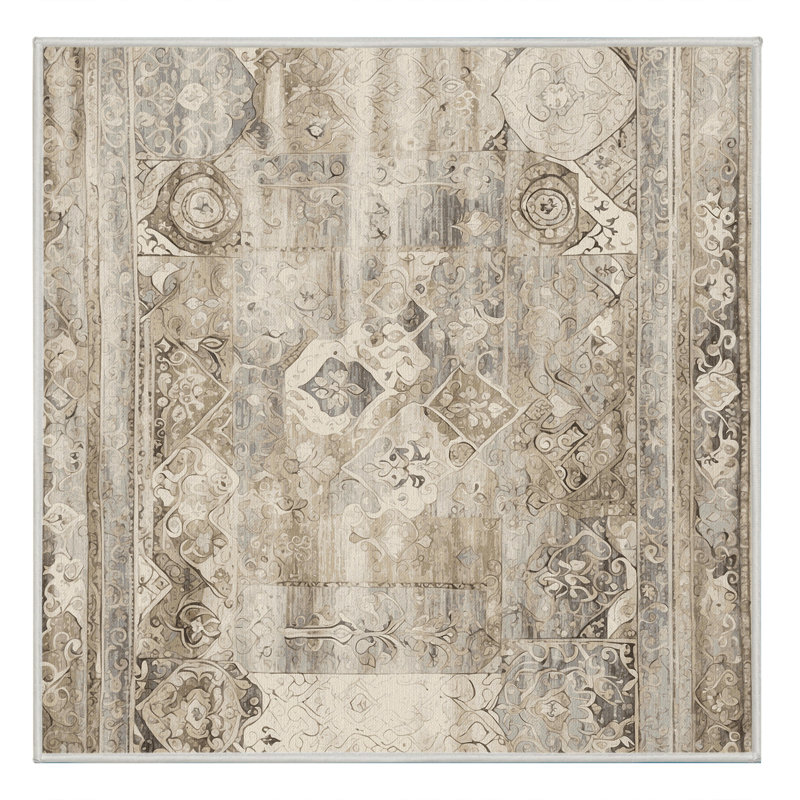 Legacy Bloom Rug, Square 8'