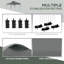 Ahtziri 3m x 3m Steel Pop-Up Gazebo-608063530