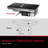 GASLAND CHEF COLLECTION 31.5 in. 4 Burners Smooth Surface (Radiant) Black Electric Cooktop with Downdraft Exhaust and Bridge Element
