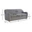 Emily 76" Modern Boucle Upholstered Sofa-275330084