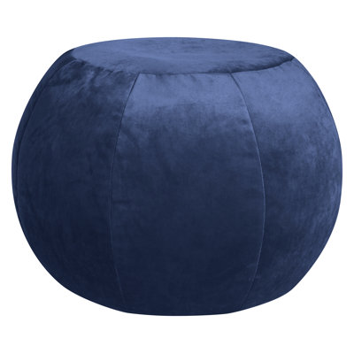Naite Velvet Pouf