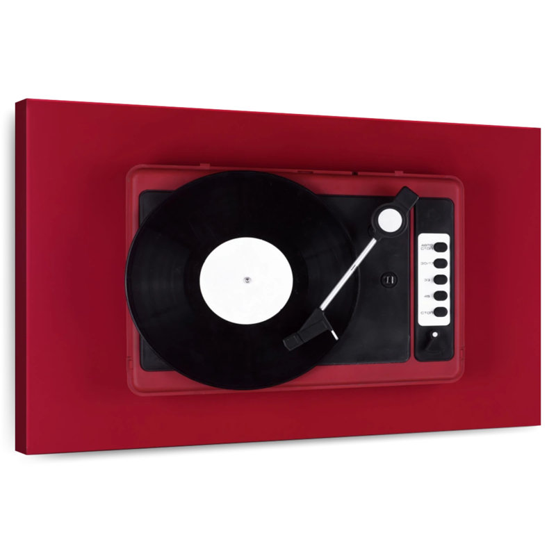 Abarca Red Turntable, 34" H x 51" W