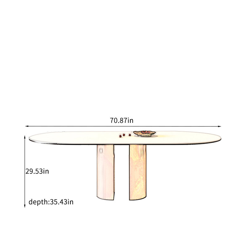 Hittle, 29.53"H x 70.87"L x 35.43"W