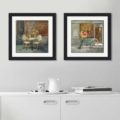 " French Cafe " 2 - Pieces