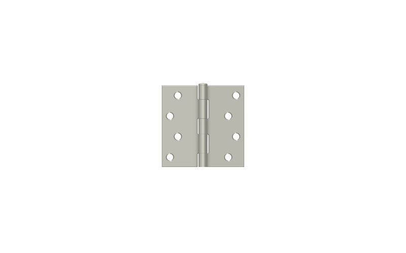 Steel Hinge, Brushed Nickel