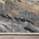 Nuzzo Dunes Retro Marble Flat-Weave Gray Gold Area Rug