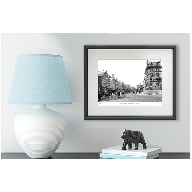 Chepstow, High Street 1925 - Single Picture Frame Print, 60cm H x 80cm W x 2.3cm D
