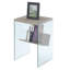 Table de bout traîneau avec rangement Allegonda-21903754