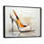 Black Floater Framed selected