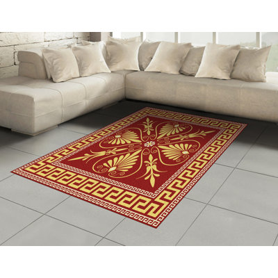 Len Southwestern Hand Woven Area Rug