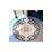 Brown Beige Themed Ethnic Motif Traditional Patterned Round Woven Base Vintage Decorative Carpet-1675000585