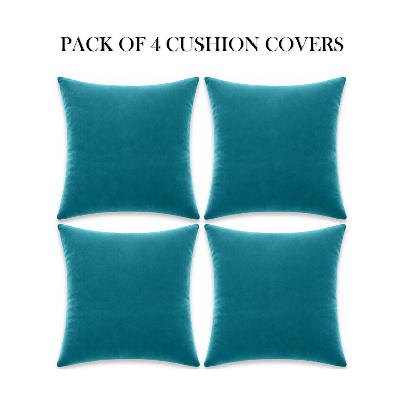 Eva-Sophia Square Scatter Cushion, Teal