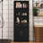 Tall Storage Cabinet, Bathroom Floor Storage Cabinet With 2 Drawers, Adjustable Shelves, Three-Layer Open Shelf-114201702