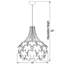 Luminaire suspendu réglable 1 lumière Heigt