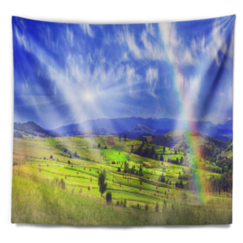 Polyester Tapestry, 50" H x 60" W