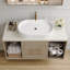Meuble-lavabo de salle de bain 22,8 po
