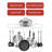 Pot And Pan Rack For Ceiling With Hooks, Decorative Oval Mounted Storage Rack-797459184