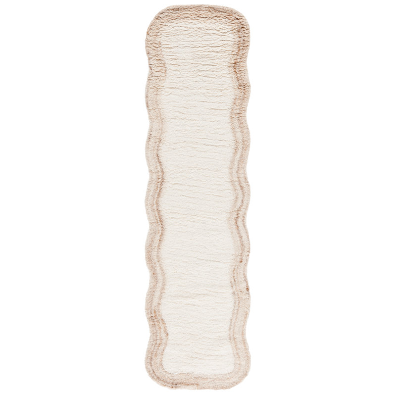 Tapis en laine touffeté Vermont, Tapis de couloir 2 pi 3 po x 8 pi
