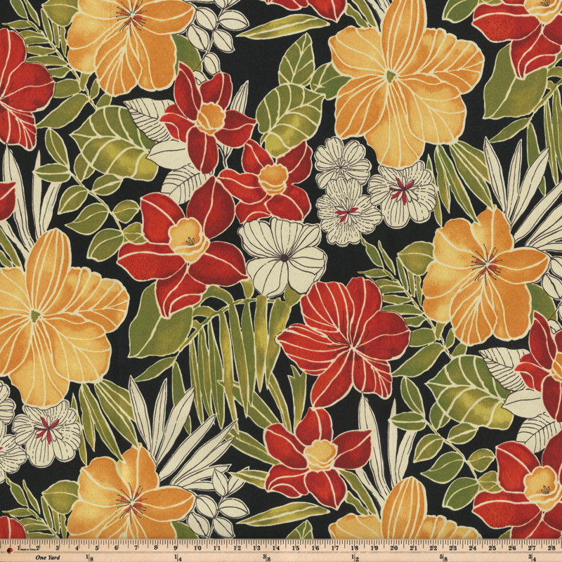 Paislee Outdoor 5'' Dining Chair Seat Cushion