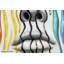 Acrylic Painting Striped Contours