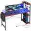 Metal Base Computer Desk