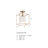 Gaitan Glass Semi Flush Mount