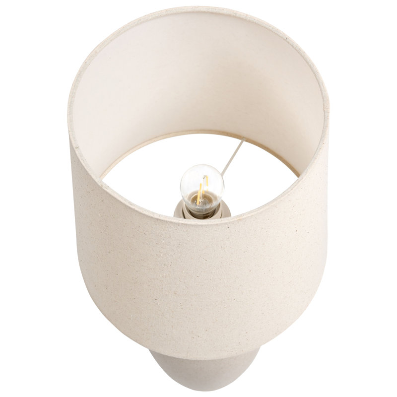 Table Lamp Ceramic Beige