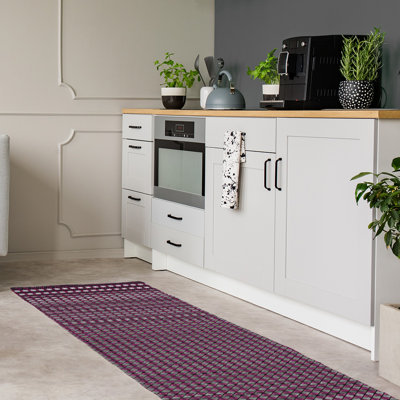 Chenille Geometric Indoor Rug