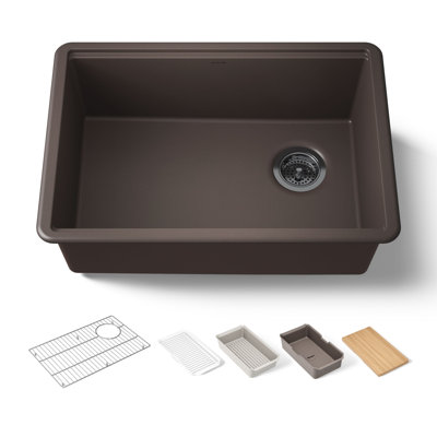 Billings Undermount Single-Bowl Workstation Kitchen Sink