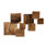 8 Piece Square Standout Wall Décor Set