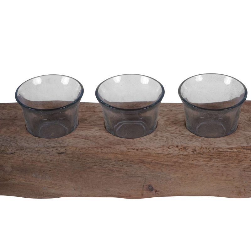 Felder Wood Tabletop Votive Holder
