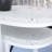Frakes Oval Metal Outdoor Side Table , 22.75'' in. W 12'' in. D