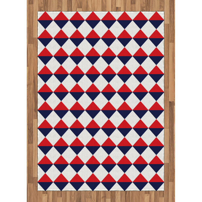 Judi Geometric Hand Woven Area Rug, Rectangle 120 x 180cm