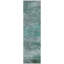 Machine Washable Indoor/Outdoor Xhevrie Teal Rug-112026895
