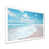 White Single Picture Framed