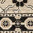 Kuester Traditonal Bordered Floral Beige/ Black Wool Blend Area Rug-132817825