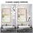 Leonne W H Frameless Medicine Cabinet Mirror 3 Fixed-990375304