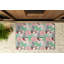 Non-Slip Floral Doormat