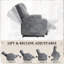 Fauteuil inclinable électrique avec massage Power Lift-14522862