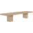 Gascon 112" - 160" Solid Wood And Oak Veneer Dining Table-334255955