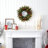 Christmas Wreath with LED Lights, Berries and Pine Cones