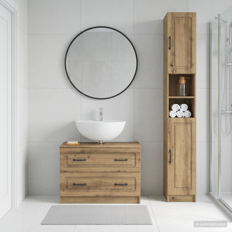 Bathroom Storage Furniture Set