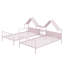 Lit plateforme simple en métal avec tête de lit Alexsa-1288931003